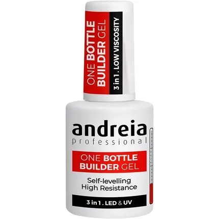Gel unghii Andreia Professional Triphasic 3 in 1 alb moale 14ml Reduceri