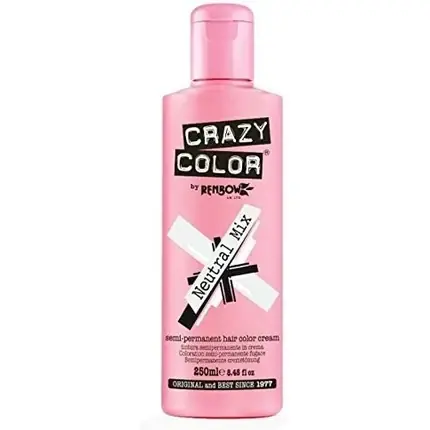 Comandă acum Vopsea semi-permanentă Crazy Color Neutral Mix 250ml