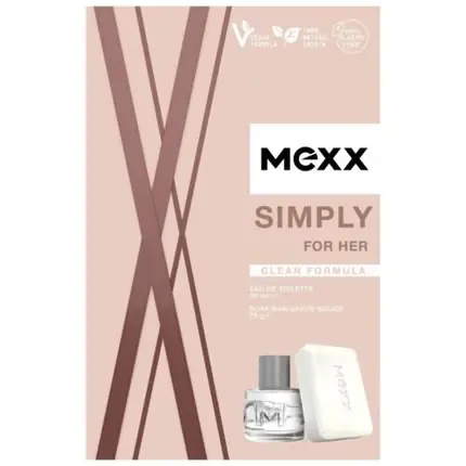 Reducere Set cadou parfum, Mexx Simply for Her, 20ml si sapun 75g