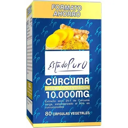 Supliment alimentar, Tongil, Estado Puro, curcuma 10000mg, 80 capsule Doar azi