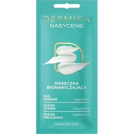 Masca de față, Dermika, Biomoisturizing, 10 ml Premium