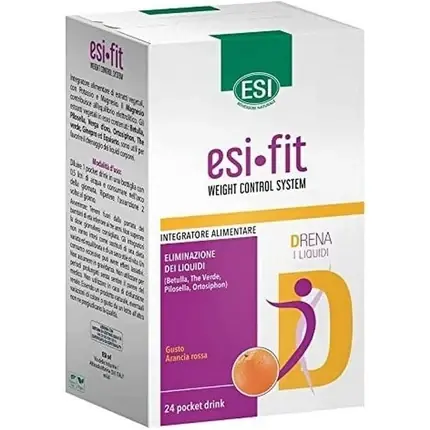 Băutură înlocuitoare de masă, Esi, Fit D Drena, 570g Retur ușor