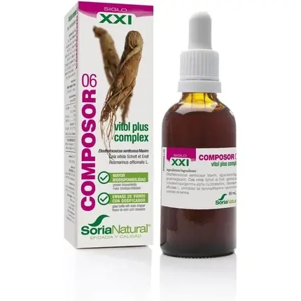Complex Vitol Plus, Soria Natural, Composor 06, 50ml Popular