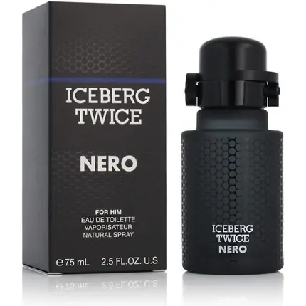 Ofertă specială Apa de toaleta, Iceberg, Twice Nero, pentru El, 75ml