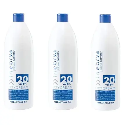 Activator culoare par, Inebrya, Oxycream, 20 Vol 6%, 1000ml Doar azi