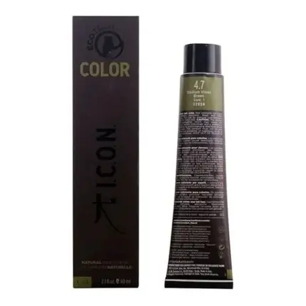 Vopsea de păr Icon Ecotech Color, Medium Violet Brown, 60ml Preferatul clienților