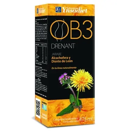 Cel mai vândut Lichid drenaj, Ynsadiet, Ob 3, 475 ml