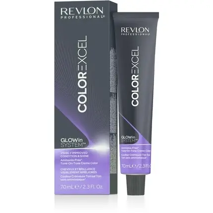 Plată securizată Vopsea par, Revlon, Professional Color Excel, castaniu deschis