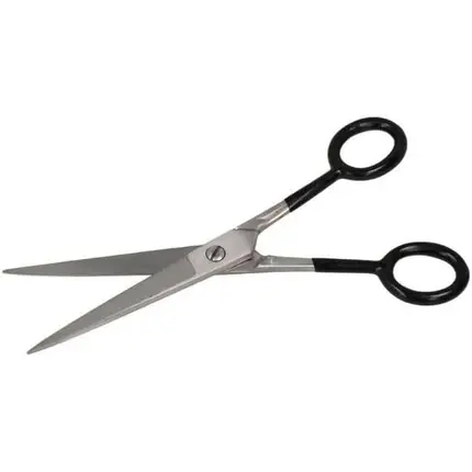Reducere specială Foarfecă păr, Zenish, metal, mâner roșu, 7 inch