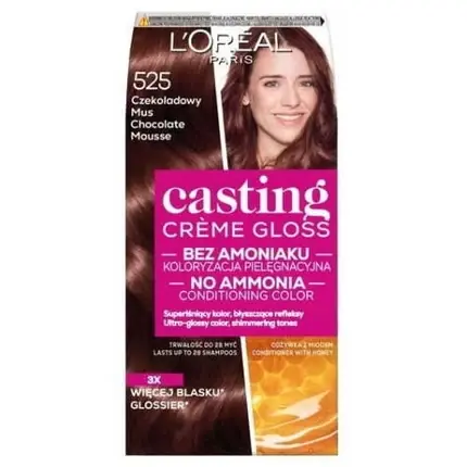 Ofertă de sezon Vopsea de par, L‘Oréal, Casting Creme Gloss 525 Chocolat