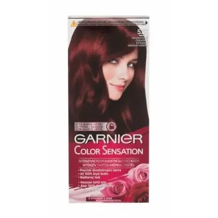 Vopsea par, Garnier, Color Sensational, Rosu Granat Super ofertă