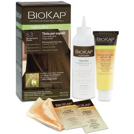 Vopsea păr, Biokap, Nutricolor Delicato 6.30 Reduceri