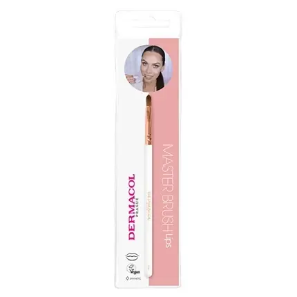 Pensulă buze, Dermacol, D60, rose gold Discount