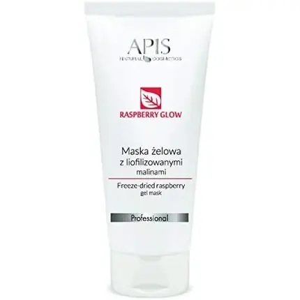 Masca gel facial, Bipin Raspberry Glow, zmeură și acid hialuronic 200ml Calitate înaltă
