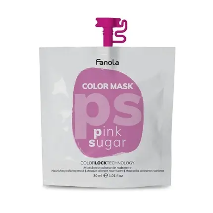 Masca de colorare par, Fanola, Pink Sugar, 30 ml Ieftin