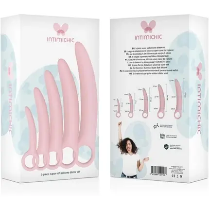 Set dilatatoare vaginale Intimichic, 190g, 9.5cm Popular