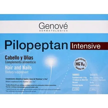 Supliment Pilopeptan, Genové, Intensive, 15 plicuri Comandă acum