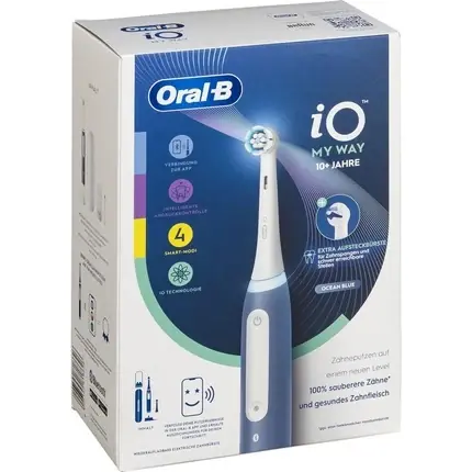 Periuță electrică, Oral-B iO, Ocean Blue, 4 moduri Cumpără acum
