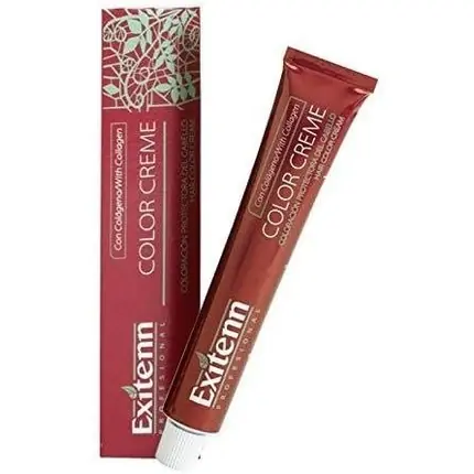 Disponibil imediat Vopsea de păr Exitenn, Color Creme, 60ml, roșu