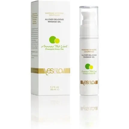 Gel Masaj, Yesforlov, Ananas Ceai Verde, 100g Ofertă limitată