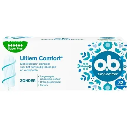 Cel mai bun preț Tampoane O.B ProComfort Super Plus alb