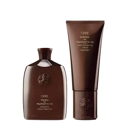 Set șampon și balsam, Oribe, Magnificent Volume, maro Lichidare de stoc
