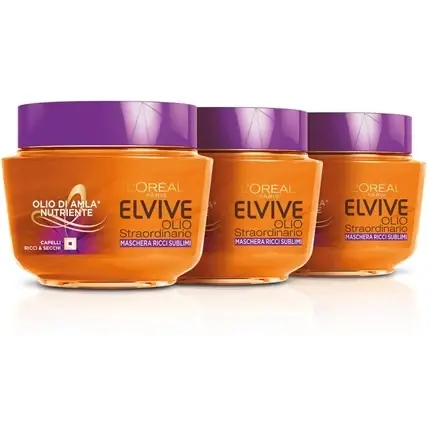 Expediere rapidă Masca de păr, Elvive, Ricci Sublimi, 300ml, portocalie