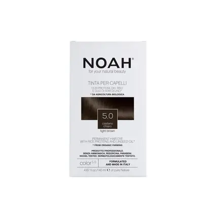Ultima șansă Vopsea de păr, Noah, 5.0 Castaniu Deschis, 140ml