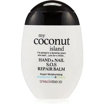 Popular Cremă mâini, Treaclemoon, My Coconut Island, Alb, 75ml