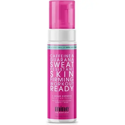 Comandă acum Spumă autobronzantă, Minetan Body.Skin, Workout Ready, roz, 200ml