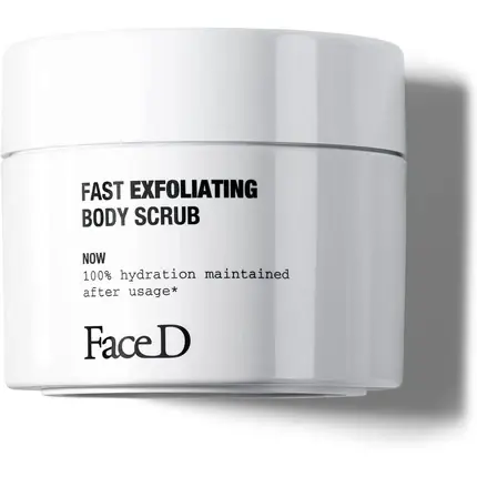 Noutate Scrub exfoliant, Faced, Fast Exfoliating, alb