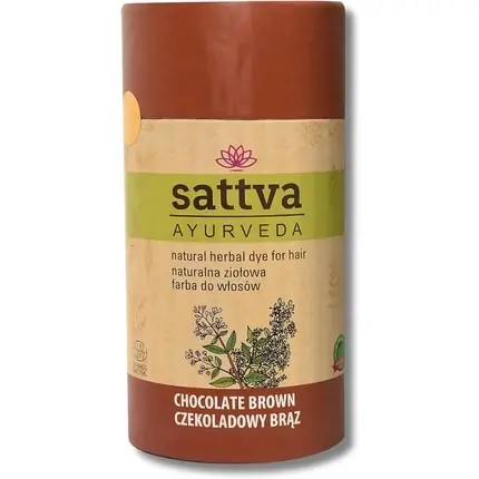 Vopsea Păr Sattva Ayurveda, Henna, Maro Ciocolatiu Promoție