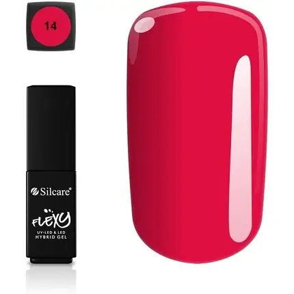 Reduceri Gel UV Nails Silcare Flexy No 14, roz