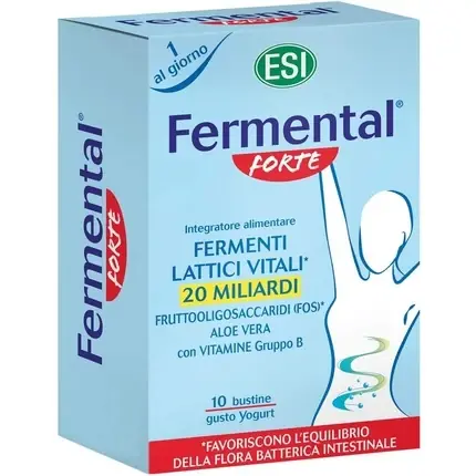 Supliment Esi Fermental Forte, 10 tablete, albastru Lichidare de stoc