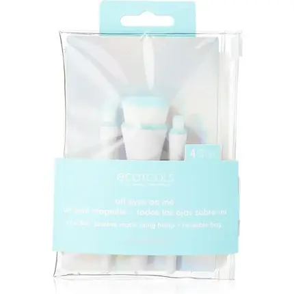 Popular Set Pensule Baie, Ecotools, All Eyes on Me, Turcoaz