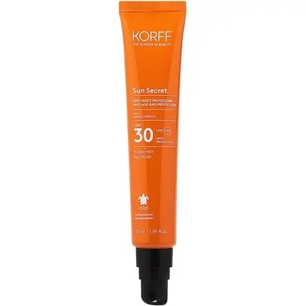 Fluid Față, Korff Sun Secret, SPF30, Portocaliu Bestseller
