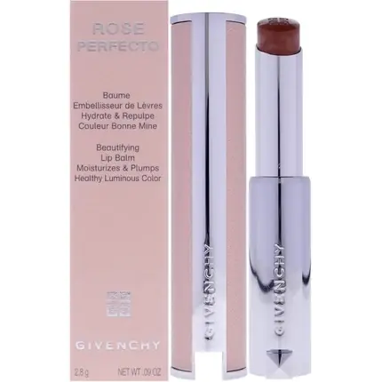Balsam buze, Givenchy, Rose Perfecto, maronie Premium