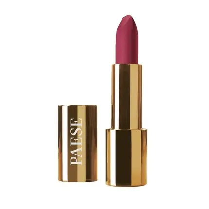 Disponibil imediat Ruj Paese Cosmetics Mattologie 109 Berry Nude, auriu