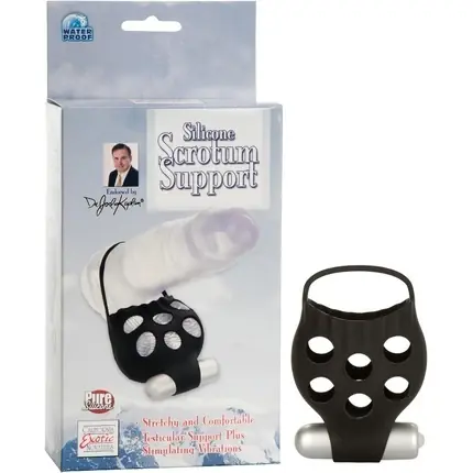 Suport Scrot, Calexotics, Silicon, Negru Preferatul clienților