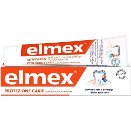 Pasta de dinți Elmex Protecție Carie, 75 ml, alb Ofertă limitată