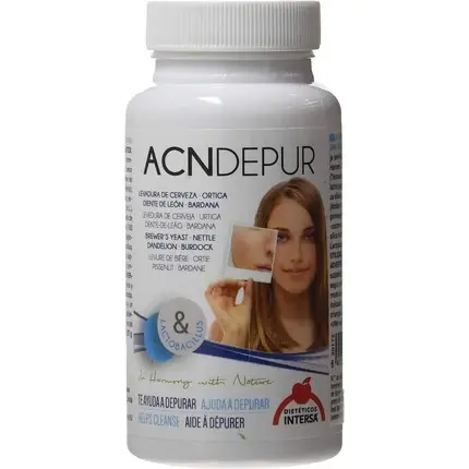 Tratament Acne, Intersa AcnDepur, 60 capsule, alb Nu rata