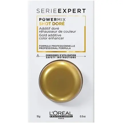 Calitate înaltă Mască păr, L‘Oréal Professionnel, Serie Expert Powermix Shot Auriu, 15g