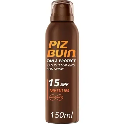 Spray solar, Piz Buin, Tan and Protect, SPF 15, maroniu Ofertă exclusivă