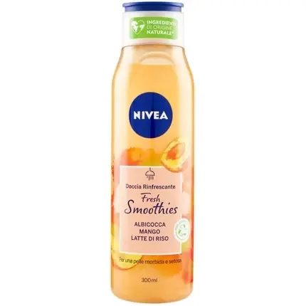 Bestseller Gel de duș, Nivea, Fresh Smoothies, caise și mango, 300ml