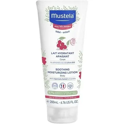 Retur ușor Lotiune corp, Mustela, 200ml, alb