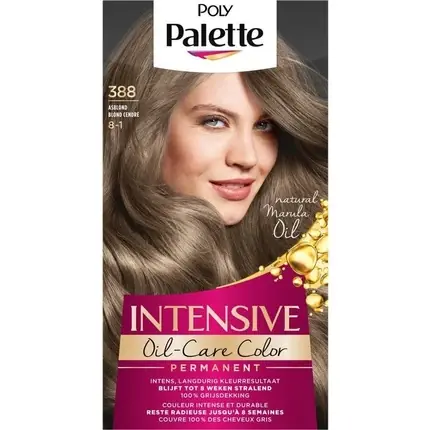 Vopsea de păr, Poly Palette, 388 Blond Cenușiu, 118g Cel mai vândut