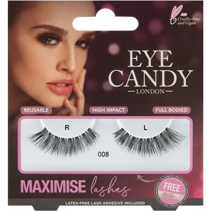 Livrare rapidă Gene False, Eye Candy, Maximise 008, negru