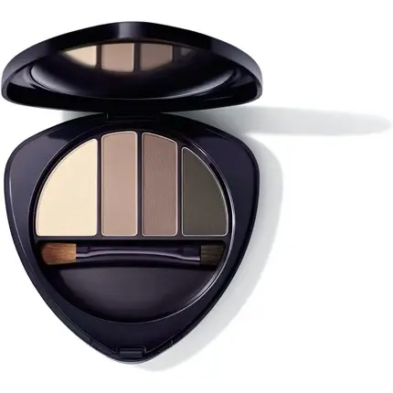 Set machiaj ochi, Dr Hauschka, paletă Stone, culori naturale Ofertă limitată