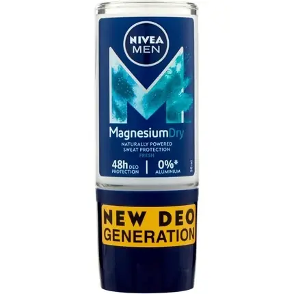 Deodorant Roll-On, Nivea Men, Magnesium Dry Fresh, 50ml Comandă acum