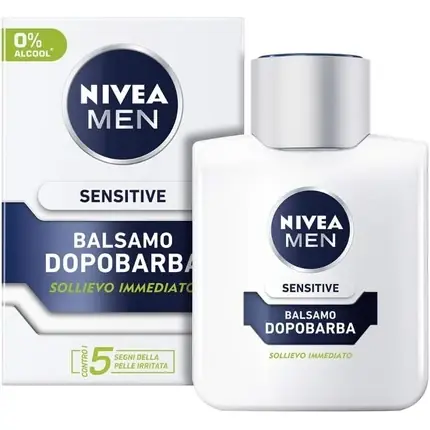 Aftershave Nivea Sensitive 100ml Alb Ofertă de sezon